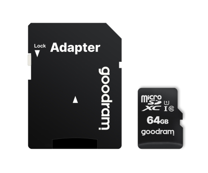 Karta pamięci GOODRAM 64GB microSDXC 100MB/s C10 UHS-I U1